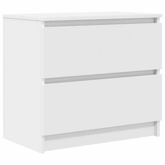 ντουλάπι τηλεόρασης vidaXL Λευκό 60x35x54 cm Κατασκευασμένο ξύλο
