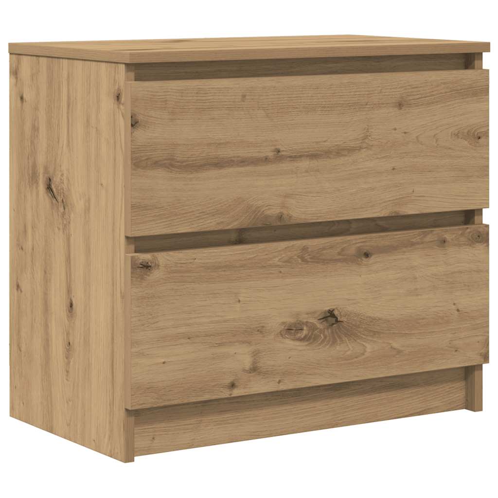 vidaXL Έπιπλο Τηλεόρασης Αρτισιανή Δρυς 60x35x54 εκ από Επεξεργ. Ξύλο
