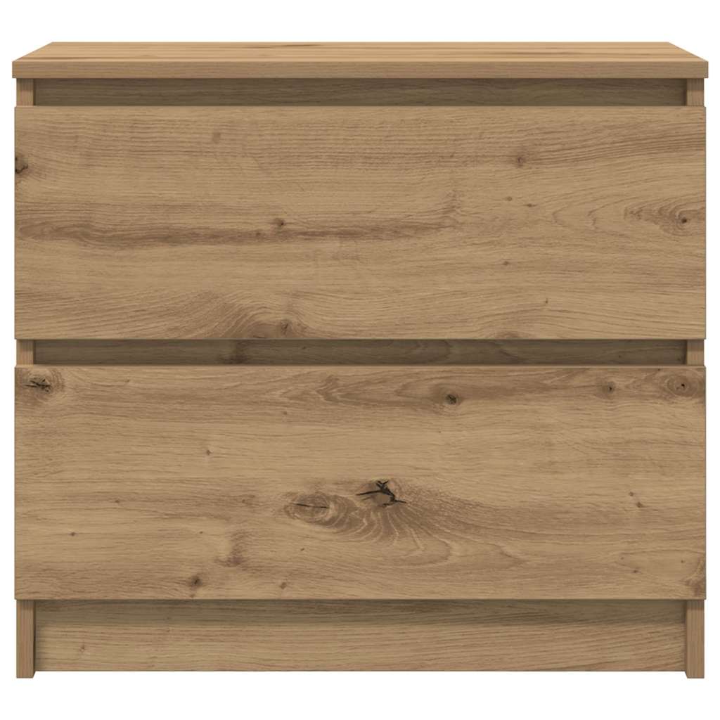 vidaXL Έπιπλο Τηλεόρασης Αρτισιανή Δρυς 60x35x54 εκ από Επεξεργ. Ξύλο