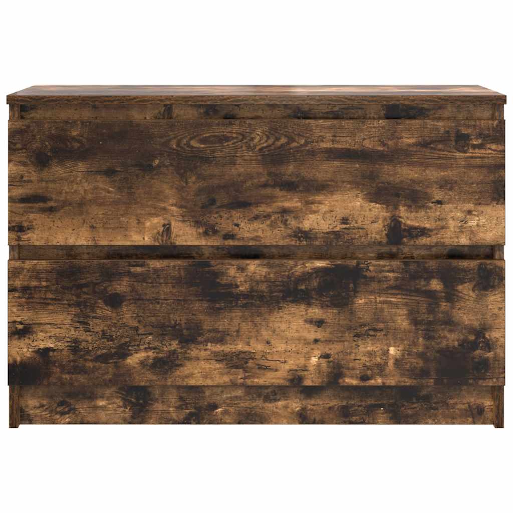 vidaXL Έπιπλο Τηλεόρασης Καπνιστή Δρυς 80x35x54 εκ. Επεξεργ. Ξύλο