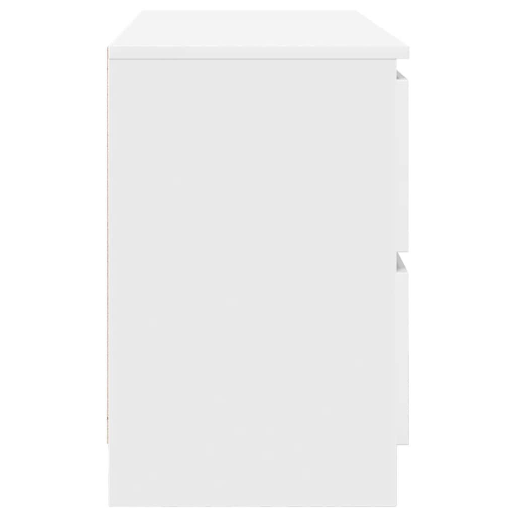 vidaXL Έπιπλο Τηλεόρασης Λευκό 100x35x54 εκ. Επεξεργασμένο Ξύλο