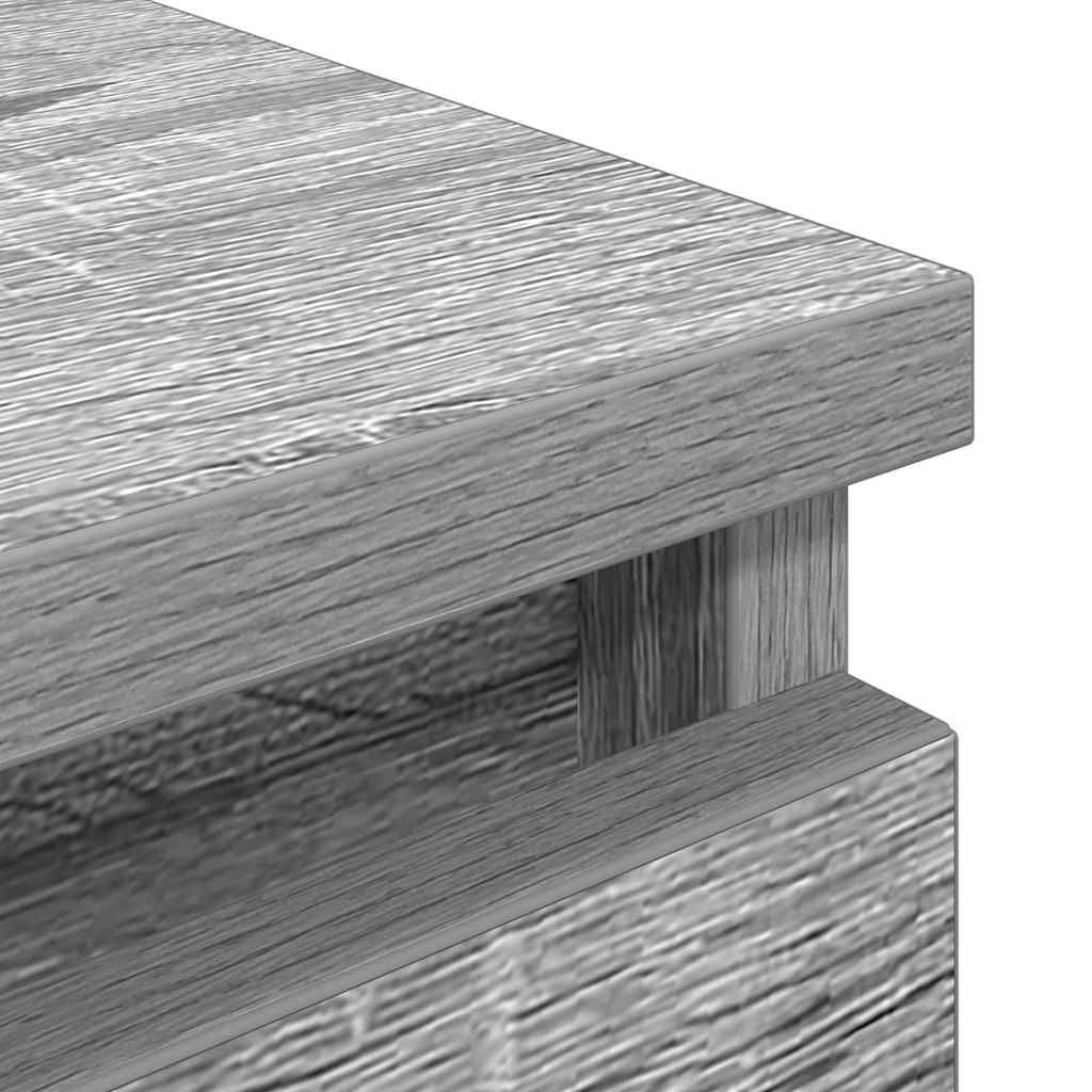 vidaXL Έπιπλο Τηλεόρασης Γκρι Sonoma 100x35x54 εκ. από Επεξεργ. Ξύλο