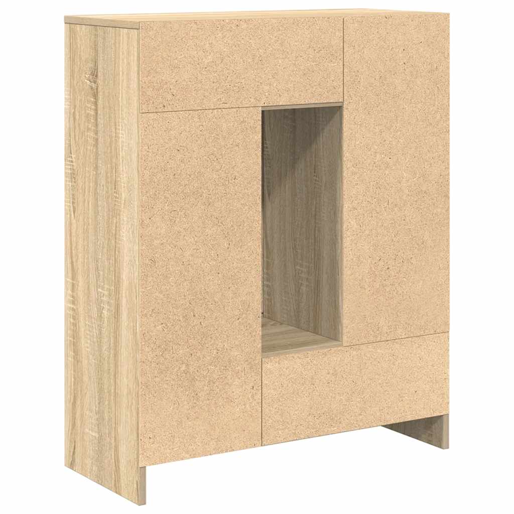 vidaXL Συρταριέρα με Συρτάρια και Πόρτες Sonoma Δρυς 73x31x90 εκ