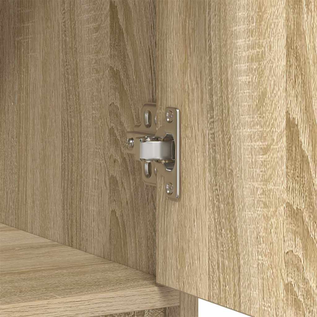 vidaXL Συρταριέρα με Συρτάρια και Πόρτες Sonoma Δρυς 73x31x90 εκ