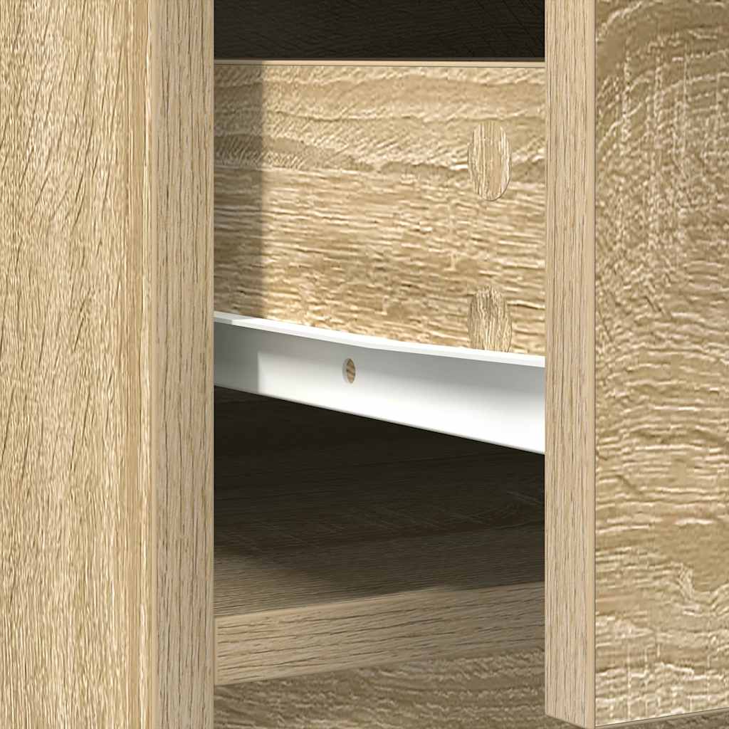 vidaXL Συρταριέρα με Συρτάρια και Πόρτες Sonoma Δρυς 73x31x90 εκ