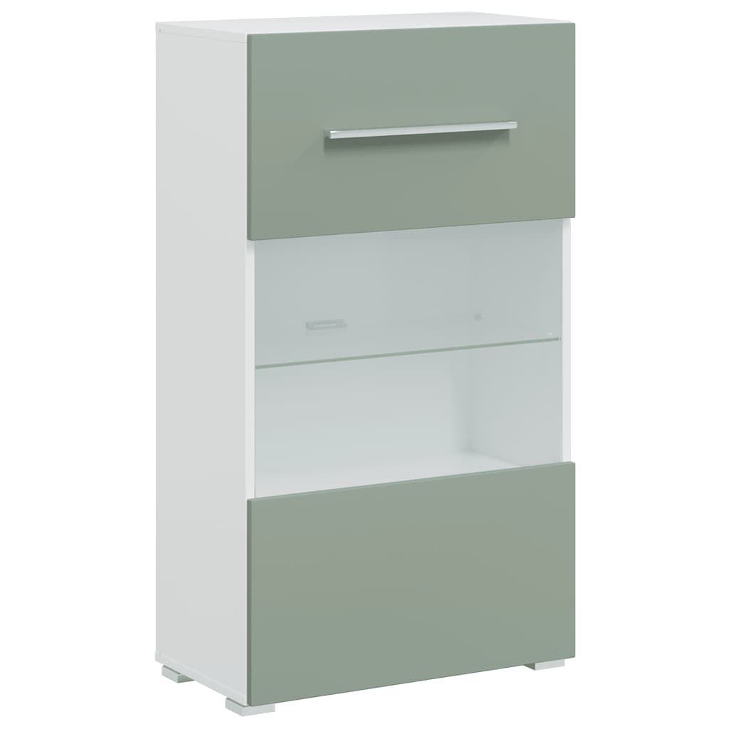 vidaXL Μονάδες τηλεόρασης 5 τεμαχίων με φωτισμό LED Πράσινο Ελιάς