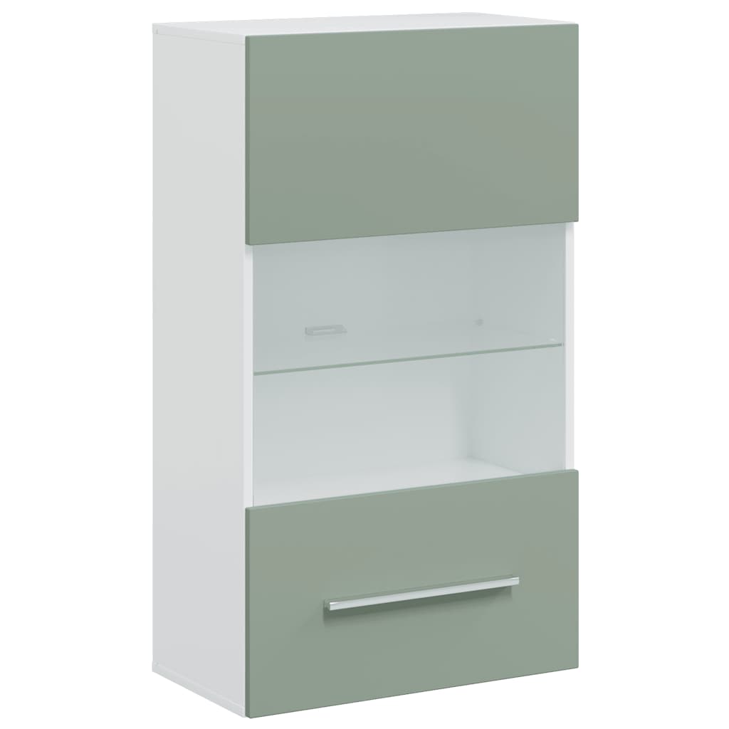 vidaXL Μονάδες τηλεόρασης 5 τεμαχίων με φωτισμό LED Πράσινο Ελιάς