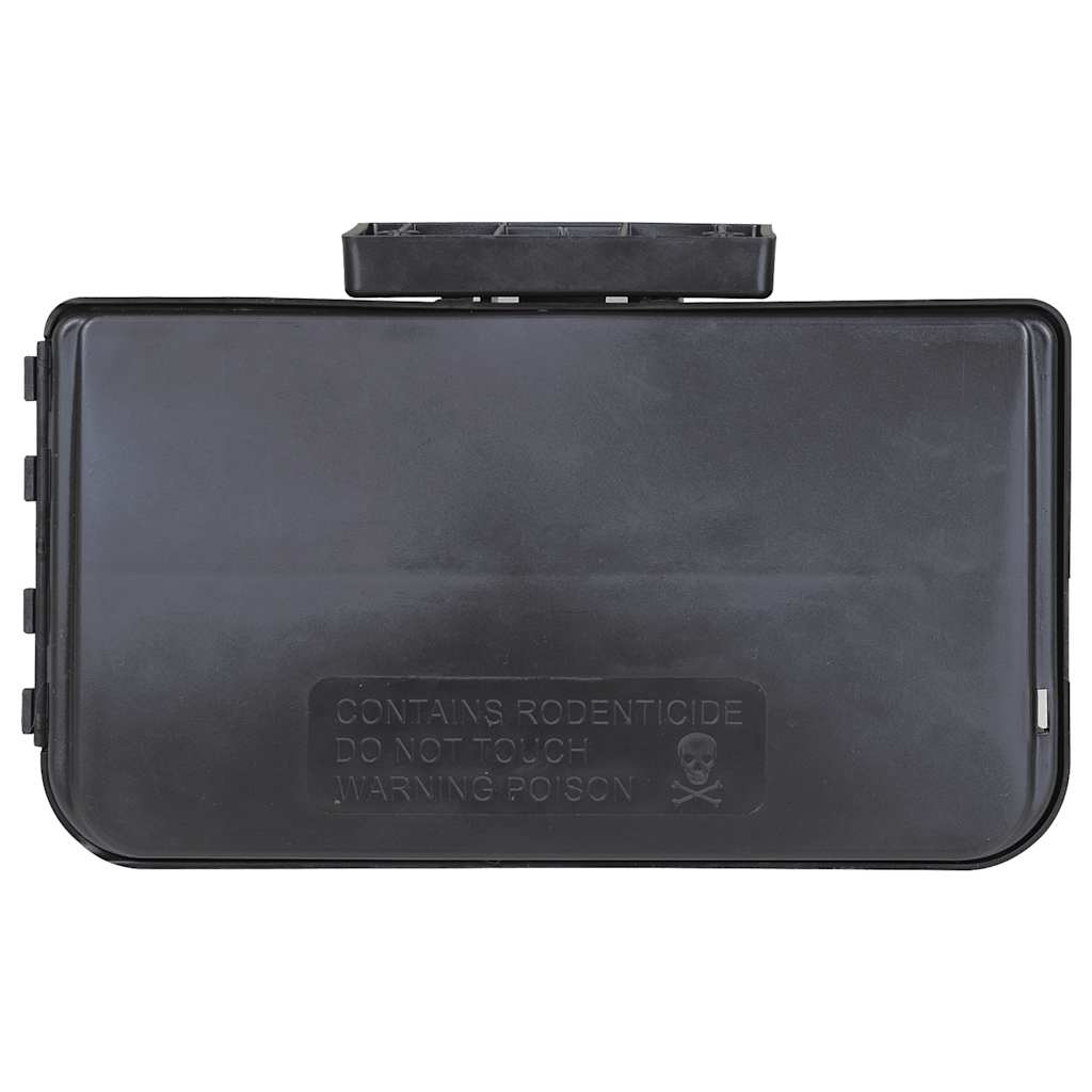 vidaXL Ποντικοπαγίδες 4 τεμ. Μαύρες 22x12,5x7,5 εκ.