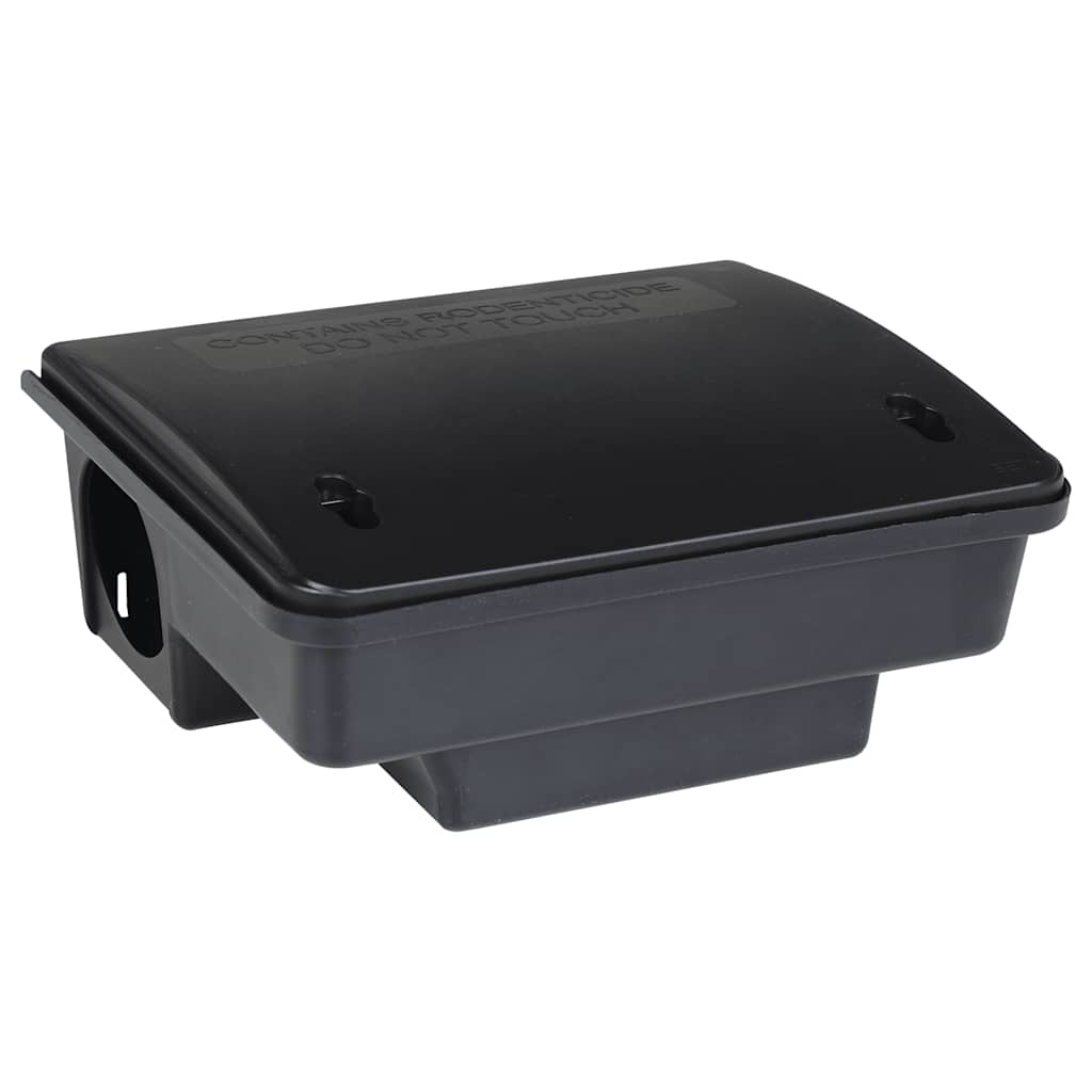 vidaXL Ποντικοπαγίδες 4 τεμ. Μαύρες 23x19x9,5 εκ.