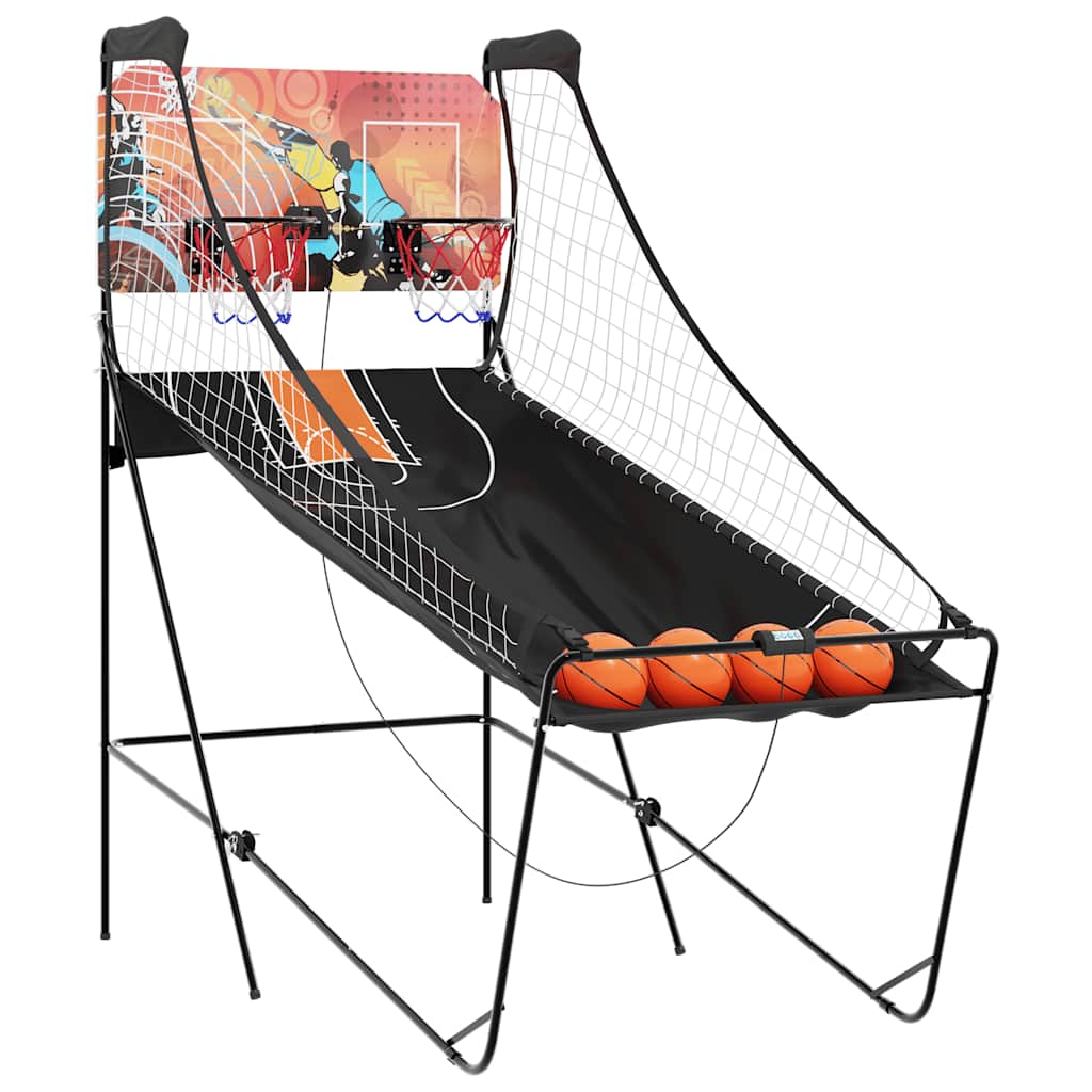 vidaXL Μηχανή Arcade Μπάσκετ με 4 Μπάλες για 2 Παίκτες