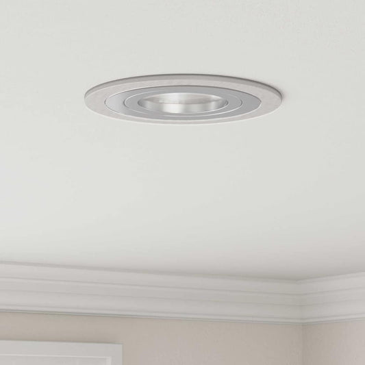 vidaXL Κρυφά Σποτ 6 τμχ Στρογγυλό GU10 Ασημένιο Ø91 χλστ.