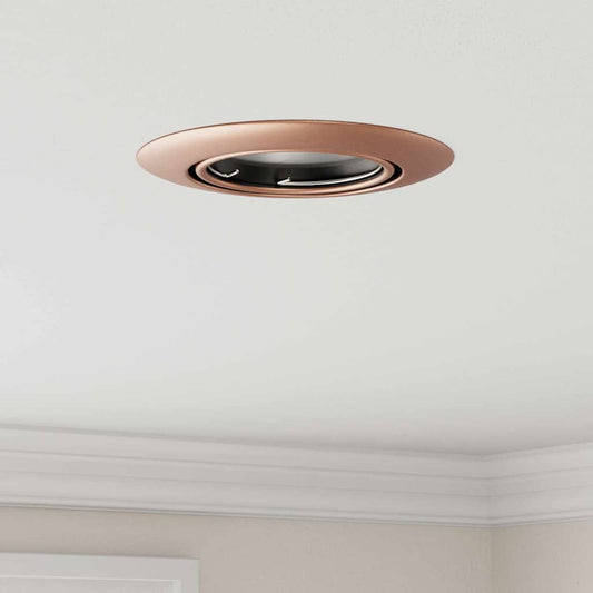 vidaXL Spotlights με προβολείς Χάλκινο 9 x 9 εκ. Μέταλλο