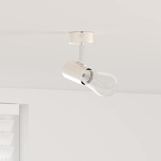 vidaXL Σποτ οροφής Βουρτσισμένο Νίκελ 6.5 x 6 x 11.5 εκ Ατσάλι