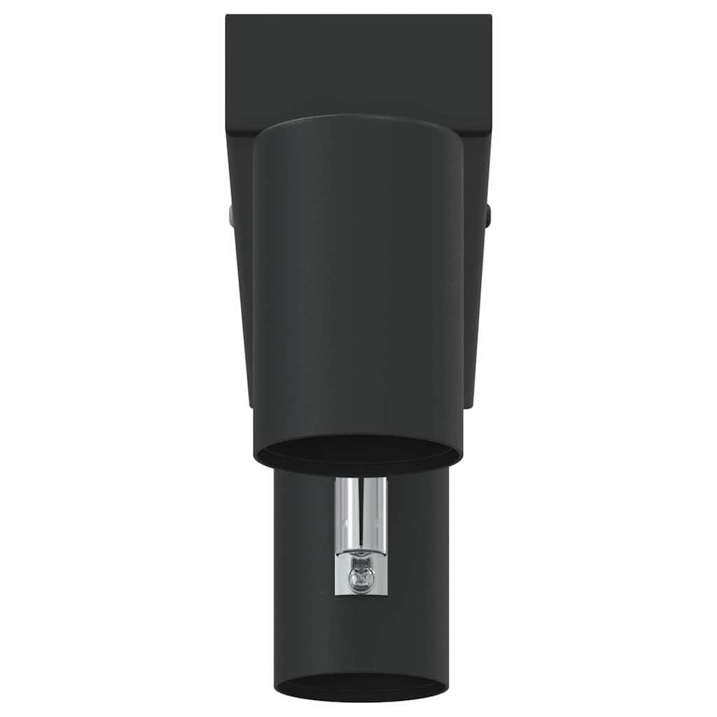 vidaXL Σποτ οροφής με προβολείς Μαύρο 26 x 6,5 x 11,5 εκ Μέταλλο