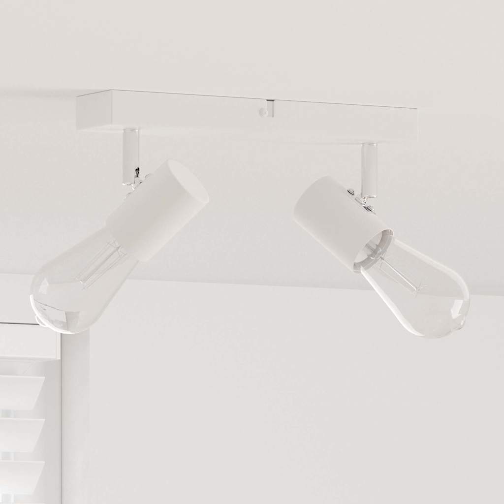 vidaXL Σποτ οροφής Λευκό 26 x 6.5 x 11.5 εκ Ατσάλι