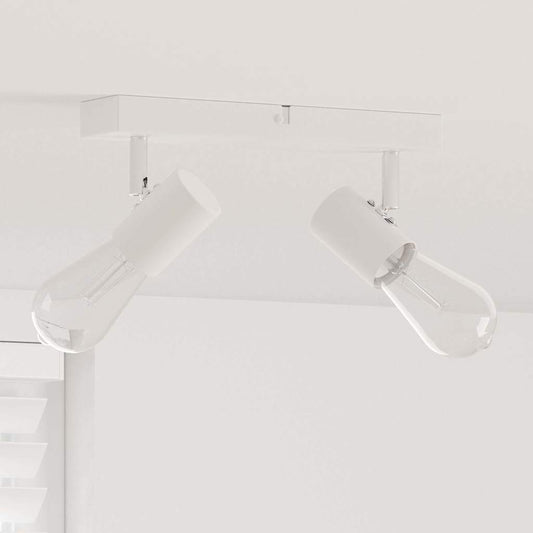 vidaXL Σποτ οροφής Λευκό 26 x 6.5 x 11.5 εκ Ατσάλι