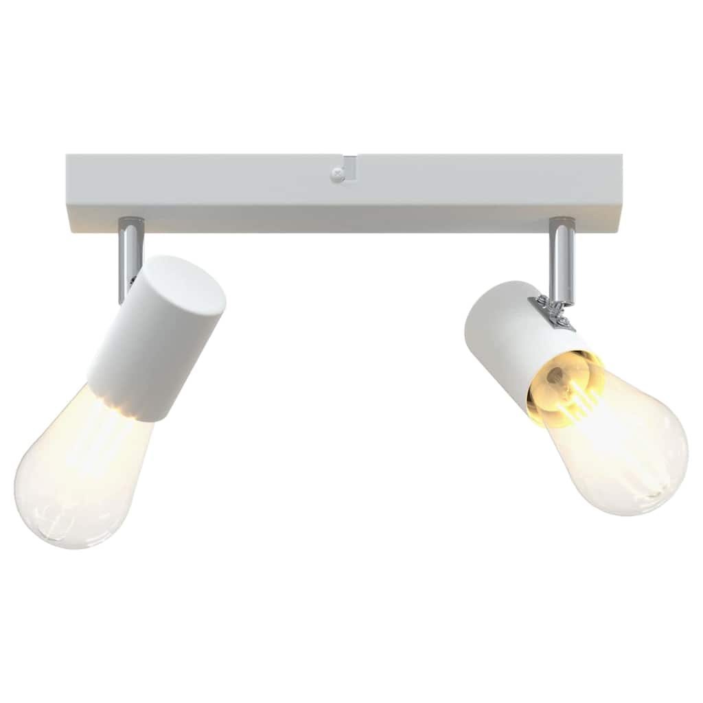 vidaXL Σποτ οροφής Λευκό 26 x 6.5 x 11.5 εκ Ατσάλι