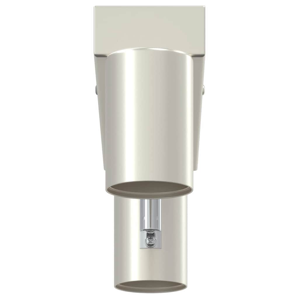vidaXL Σποτ οροφής Βουρτσισμένο νικέλιο 26 x 6.5 x 11.5 εκ Ατσάλι