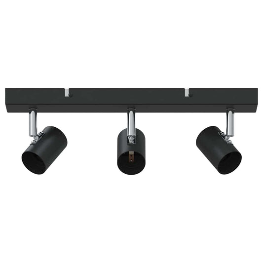 vidaXL Σποτ οροφής Μαύρο 38 x 6.5 x 11.5 εκ Ατσάλι
