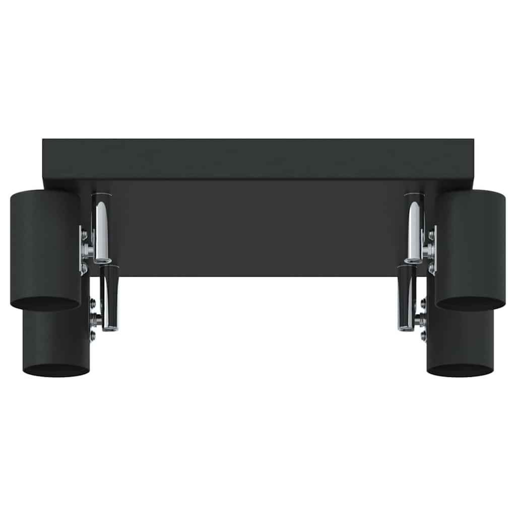 vidaXL Σποτ οροφής Μαύρο 26.5 x 26 x 11.5 εκ Ατσάλι