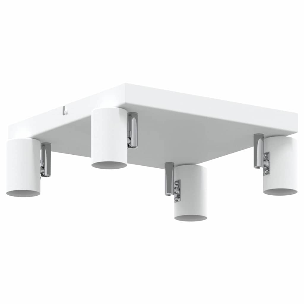 vidaXL Σποτ οροφής Λευκό 26.5 x 26 x 11.5 εκ Ατσάλι