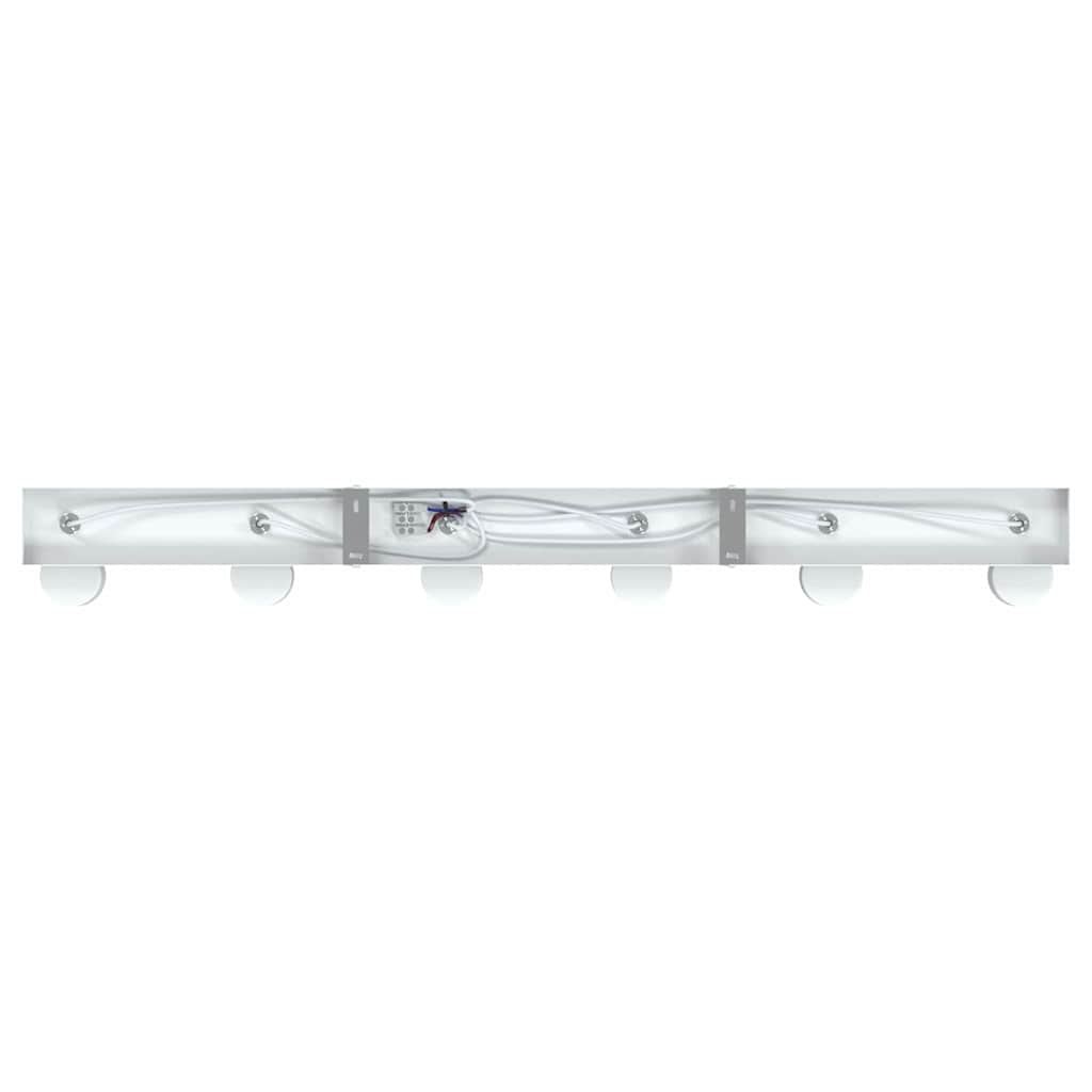 vidaXL Προβολέας οροφής 6 Way Adjustable Λευκό E27