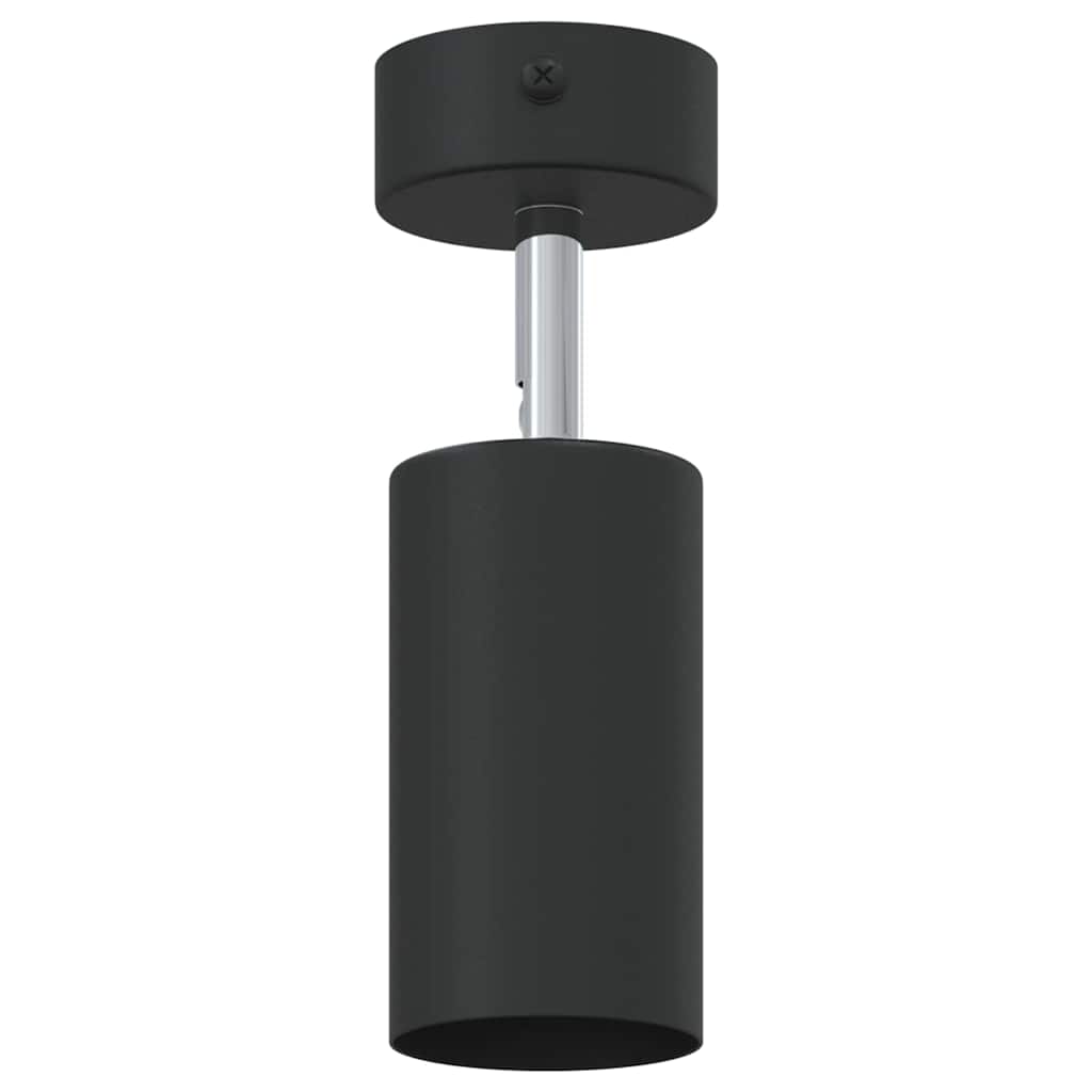 vidaXL Σποτ οροφής Μαύρο 6 x 6 x 16.5 εκ Ατσάλι