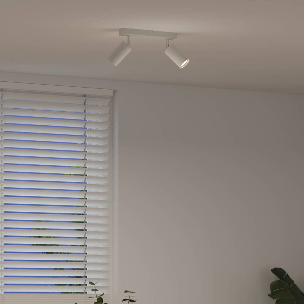 vidaXL Φωτιστικό Οροφής 2 Way Adjustable White GU10