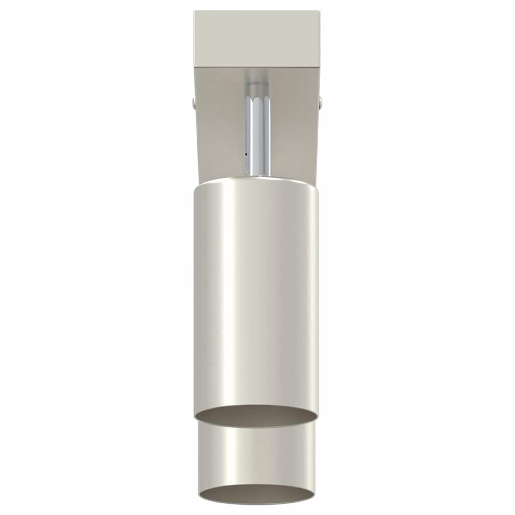 vidaXL Σποτ οροφής Βουρτσισμένο νικέλιο 26 x 5.5 x 16.5 εκ Ατσάλι
