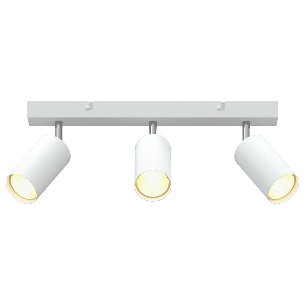 vidaXL Σποτ οροφής Λευκό 38 x 5.5 x 16.5 εκ Ατσάλι