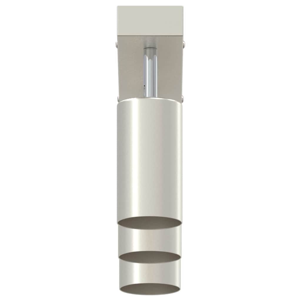 vidaXL Σποτ οροφής Βουρτσισμένο Νίκελ 38 x 5.5 x 16.5 εκ Ατσάλι