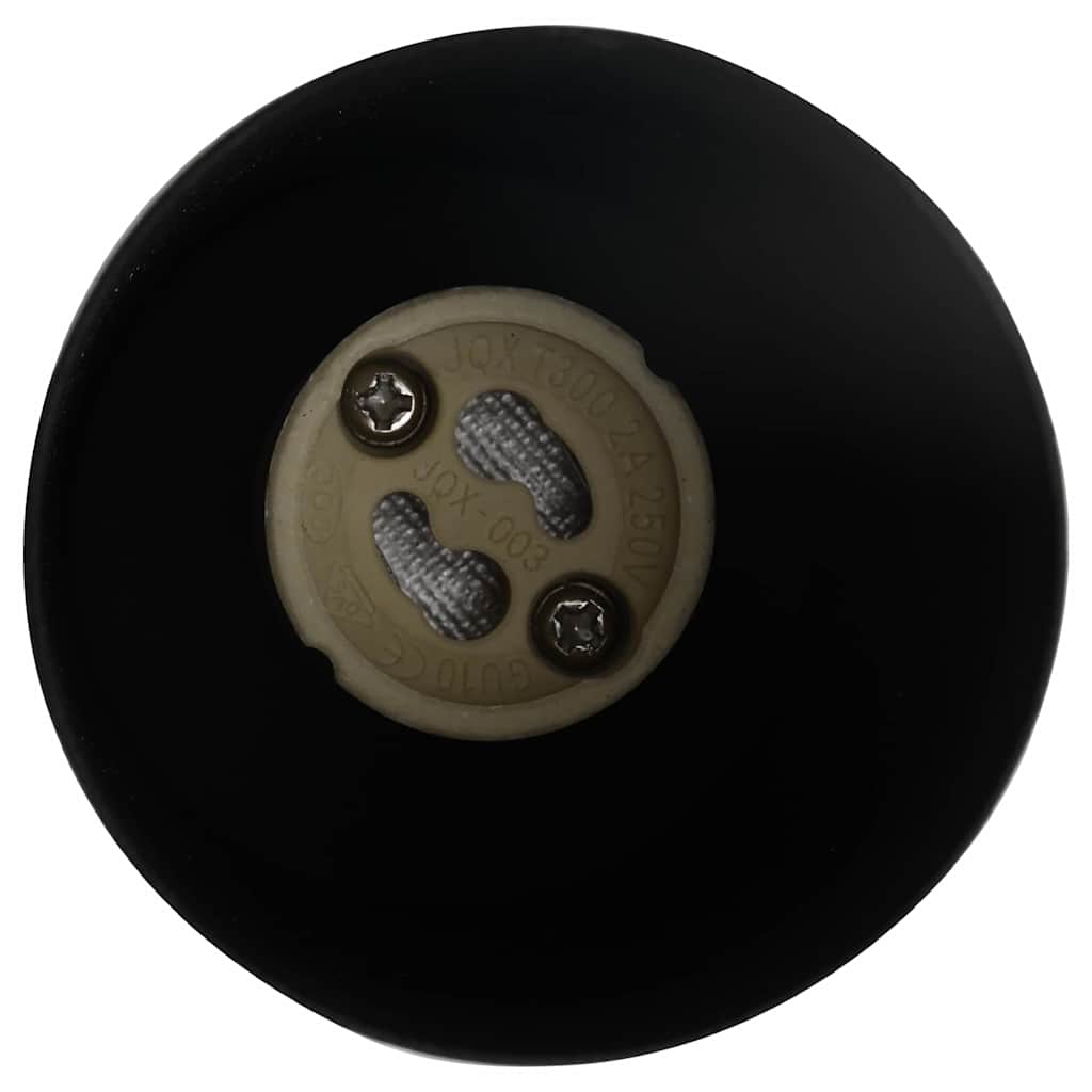 vidaXL Σποτ οροφής Μαύρο 26 x 26 x 16.5 εκ Ατσάλι