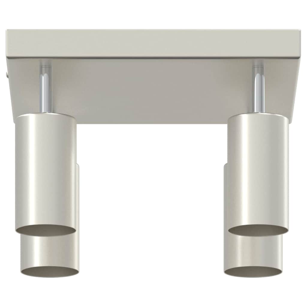 vidaXL Σποτ οροφής Βουρτσισμένο Νίκελ 26 x 26 x 16.5 εκ Ατσάλι