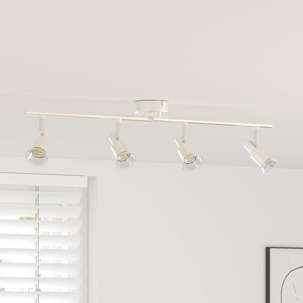vidaXL Σποτ οροφής Βουρτσισμένο Νίκελ 70 x 9 x 12.5 εκ Ατσάλι