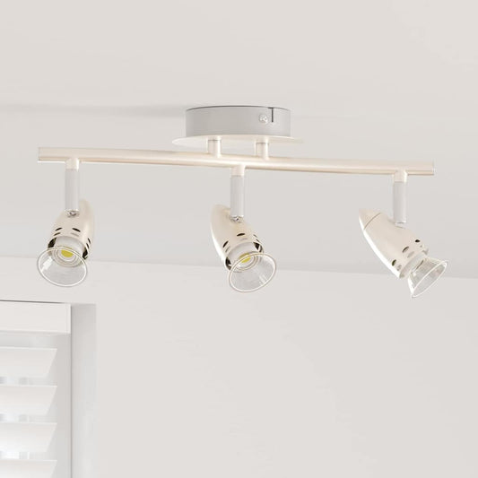 vidaXL Σποτ οροφής Ματ νικέλ 36.5 x 10 x 12.5 εκ Ατσάλι