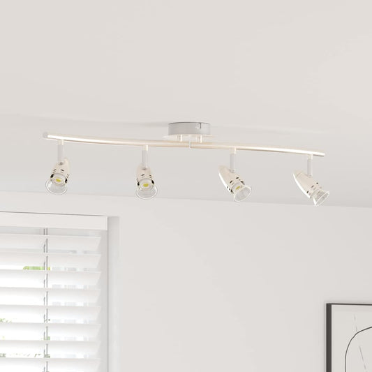 vidaXL Σποτ οροφής Ματ νικέλ 58.5 x 15 x 12 εκ Ατσάλι