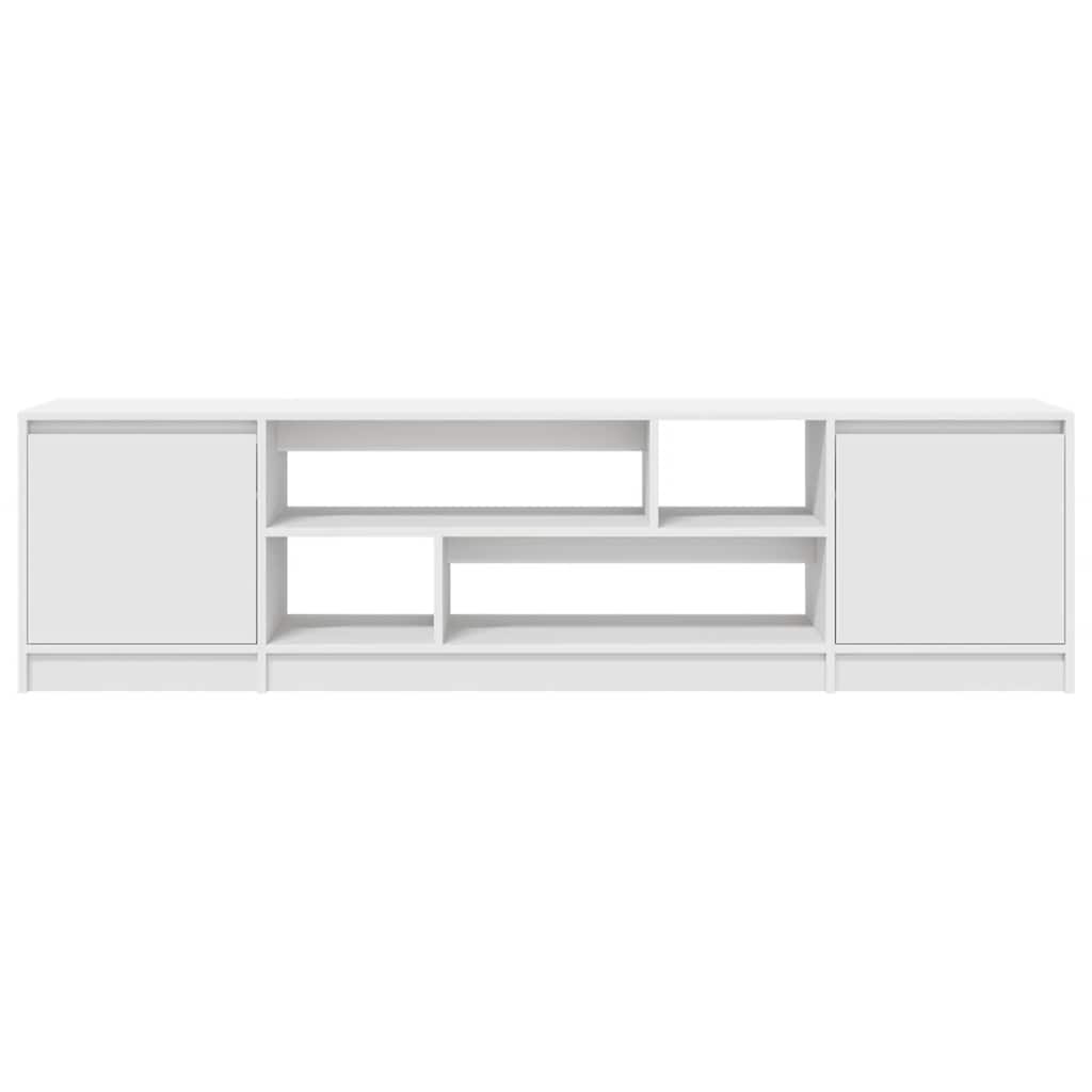 vidaXL Έπιπλο Τηλεόρασης Λευκό 188,5 x 41 x 50 εκ. από Τεχνητό Ξύλο