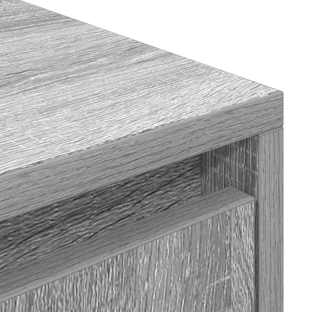 vidaXL Έπιπλο Τηλεόρασης Γκρι Sonoma 188,5x41x50 εκ. Επεξεργ. Ξύλο