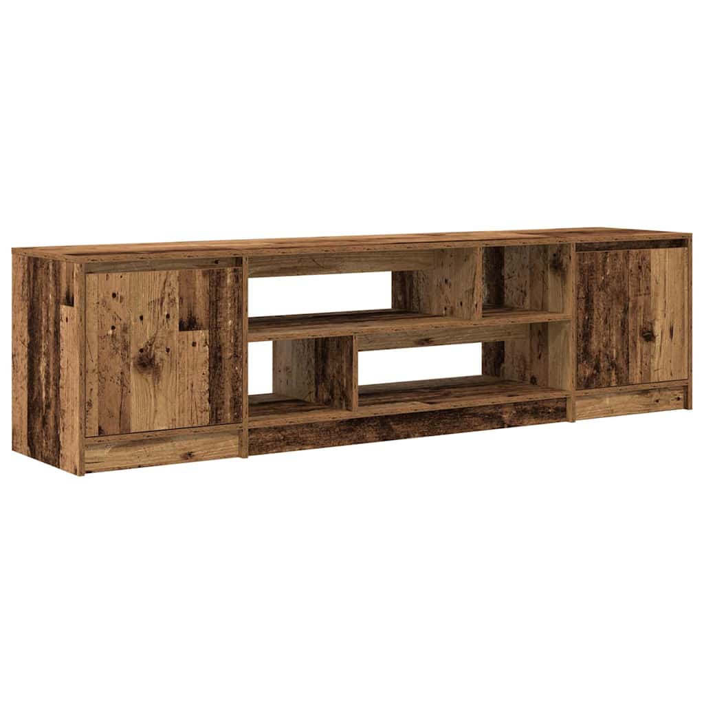 vidaXL Έπιπλο Τηλεόρασης Όψη Παλαιού Ξύλου 188,5x41x50 εκ. Επεξ. Ξύλο