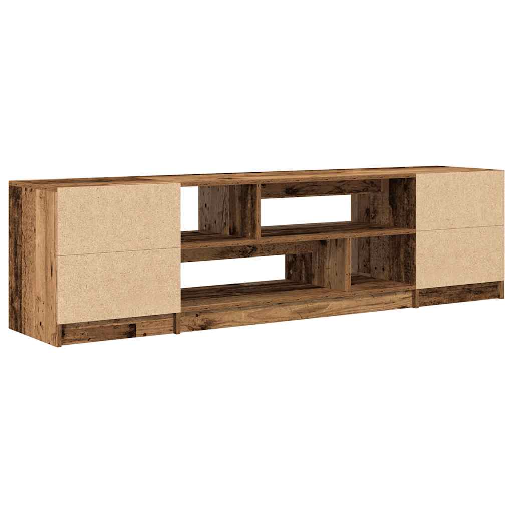vidaXL Έπιπλο Τηλεόρασης Όψη Παλαιού Ξύλου 188,5x41x50 εκ. Επεξ. Ξύλο