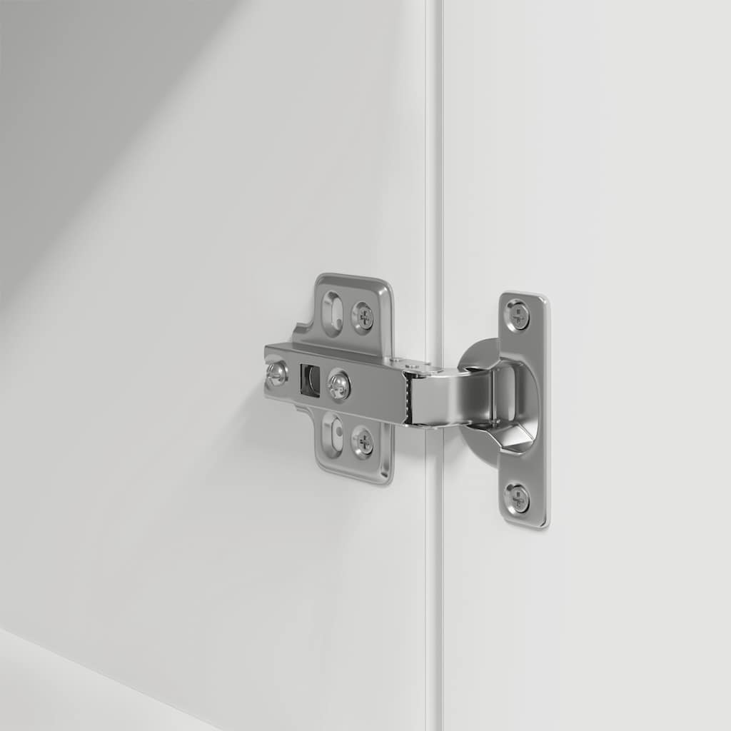 vidaXL Ντουλάπι Λευκό 70x35x180 εκ. από Επεξεργασμένο Ξύλο