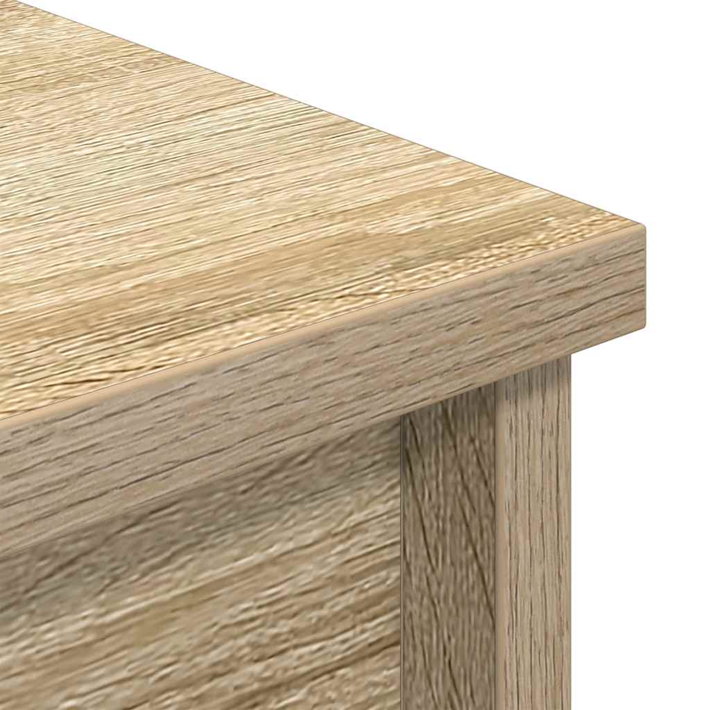 vidaXL Ντουλάπι Sonoma Δρυς 70x35x180 εκ. από Επεξεργασμένο Ξύλο
