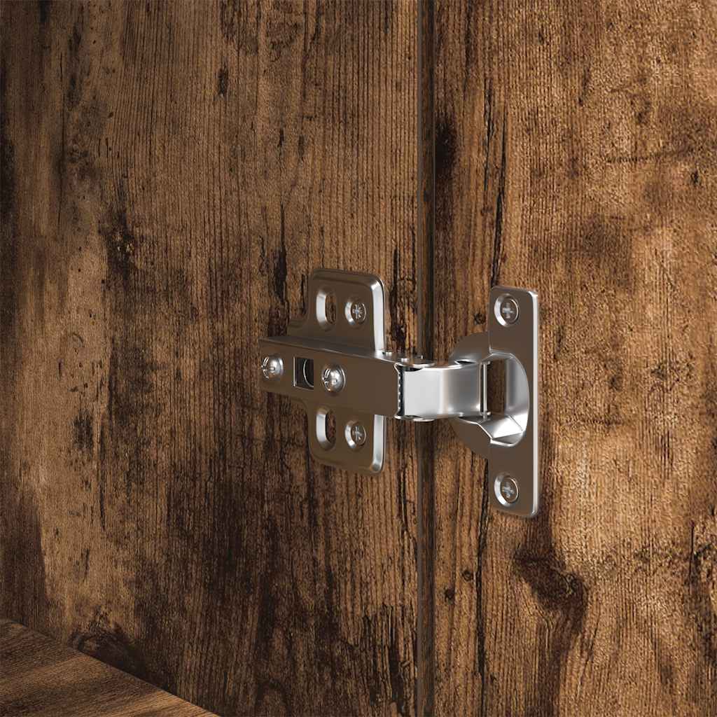 vidaXL Ντουλάπα Καπνιστή Δρυς 70x35x180 εκ. από Επεξεργασμένο Ξύλο