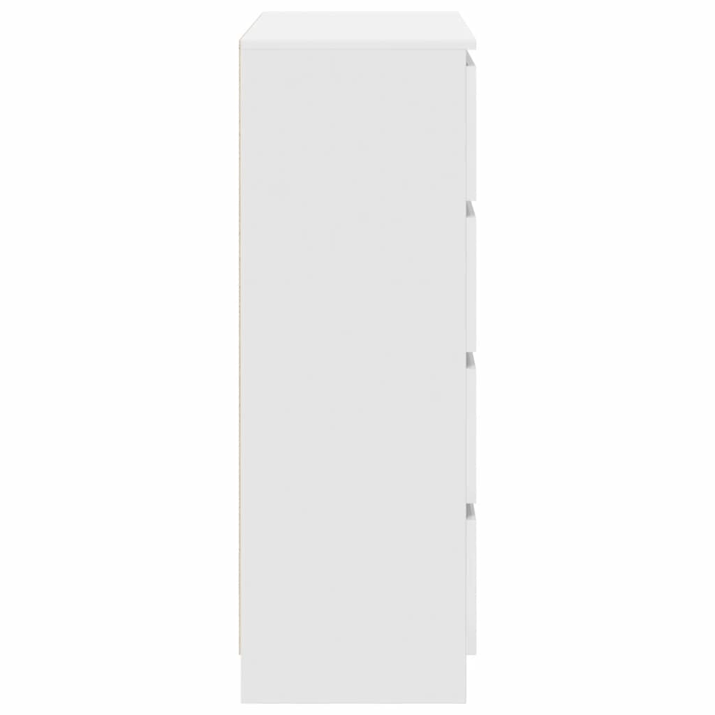 vidaXL Sideboard Λευκό 80x35x99 cm Κατασκευασμένο ξύλο