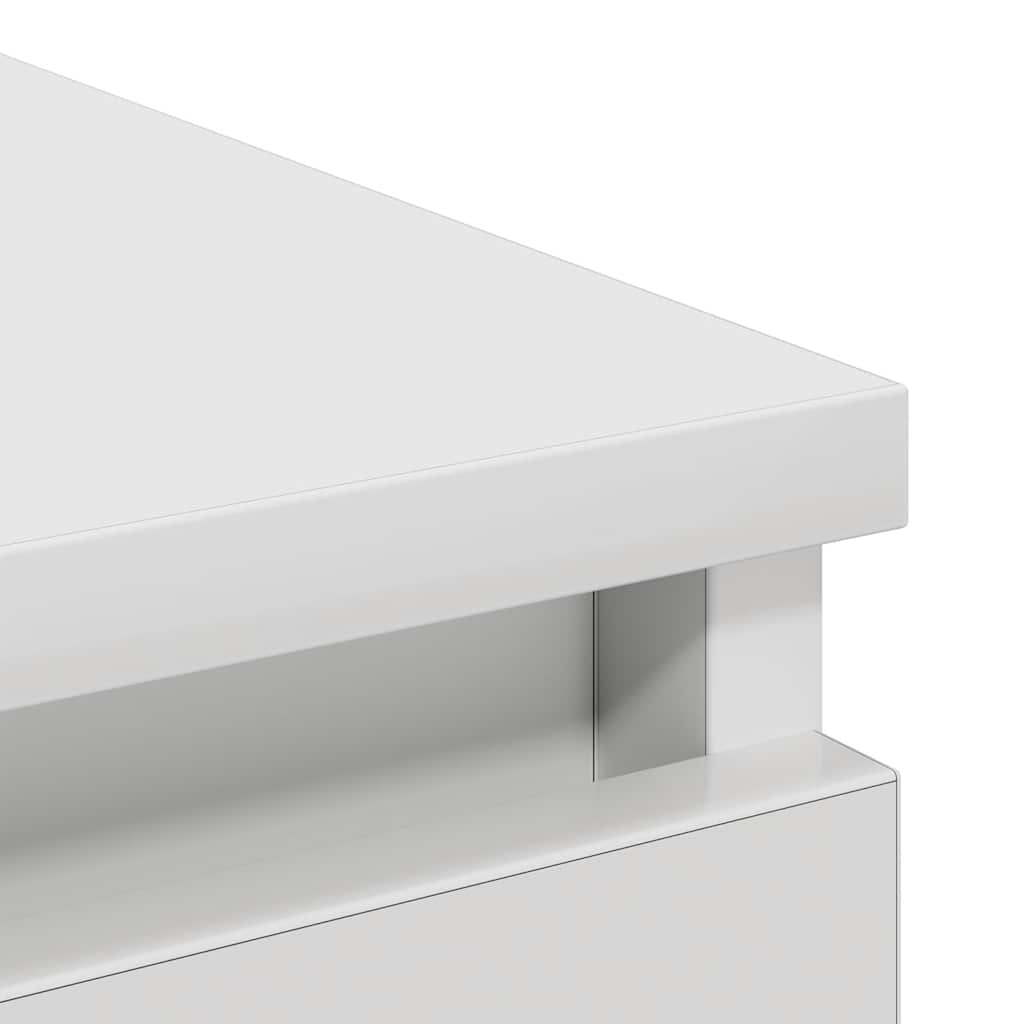 vidaXL Sideboard Λευκό 80x35x99 cm Κατασκευασμένο ξύλο