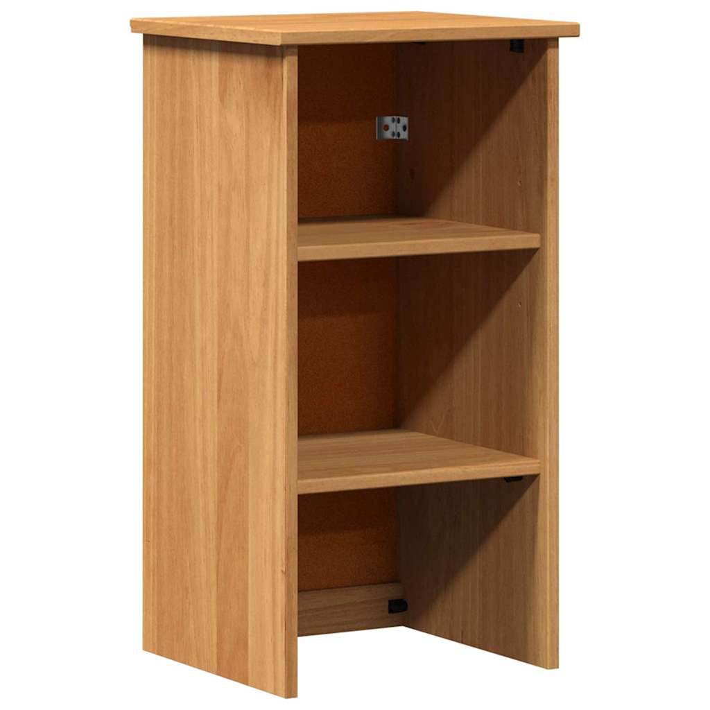 vidaXL Σετ Επίπλων Μπάνιου με ράφι με αποθήκευση με πόρτα 2 pcs Καφέ και Καραμέλα καφέ