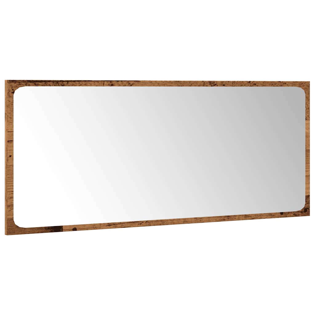 vidaXL Σετ Επίπλων Μπάνιου 5Τεμαχίων Παλιό Ξύλο από Επεξεργασμένο Ξύλο