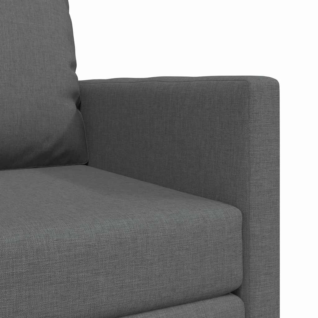 vidaXL Κρεβάτι καναπές 60cm Σκούρο Γκρι ύφασμα
