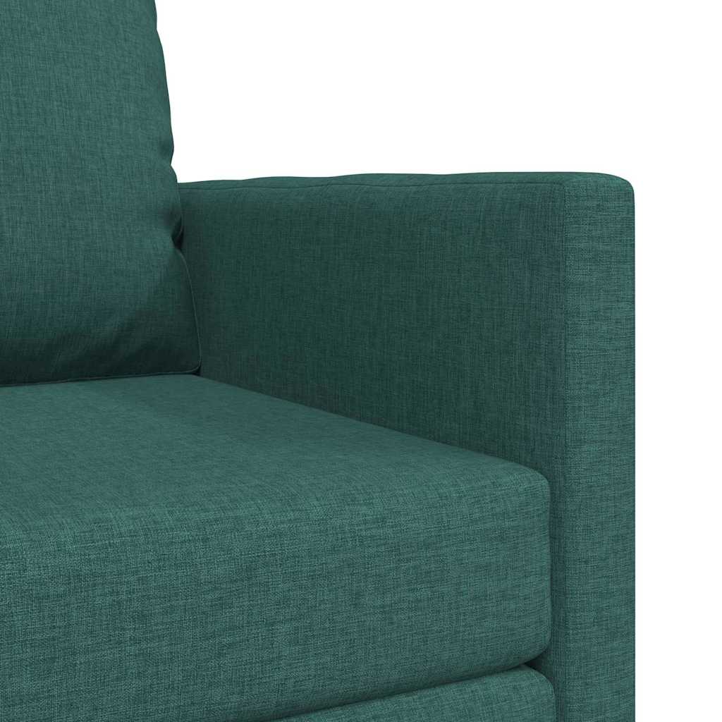 vidaXL Κρεβάτι καναπές 60cm Σκούρο Πράσινο ύφασμα