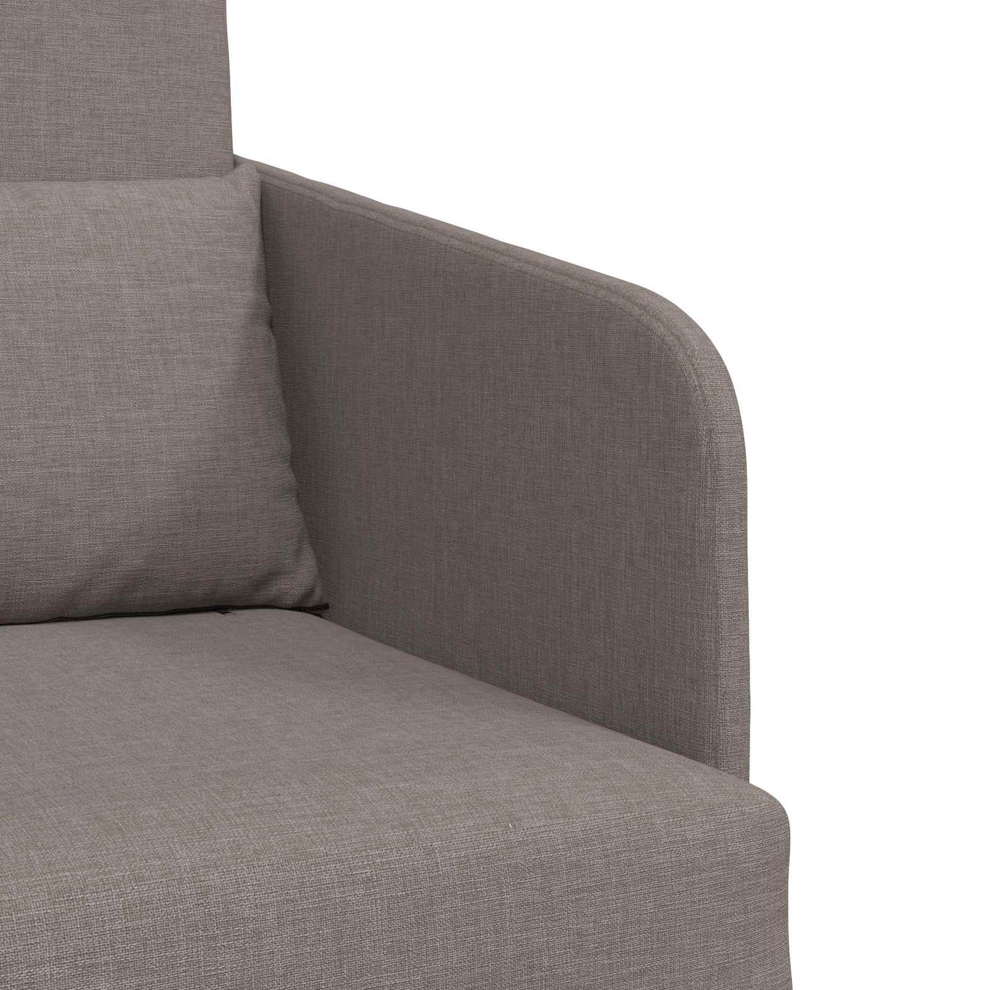 vidaXL Κρεβάτι καναπές Taupe 65 x 80 x 83 εκ. ύφασμα